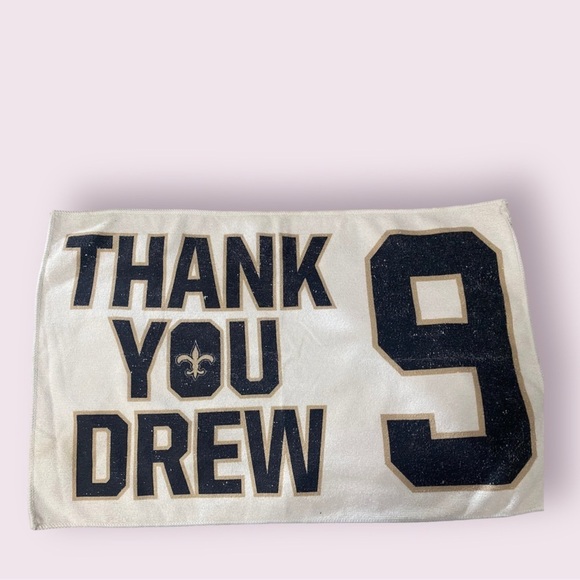 NFL New Orleans Saints Fan Towel, Drew Brees - Picture 2 of 4